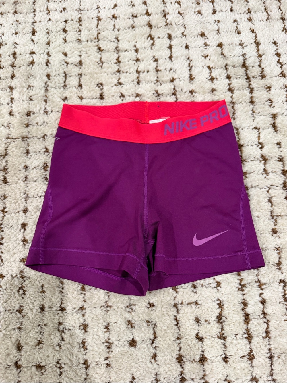 Nike Pro workout shorts, size small